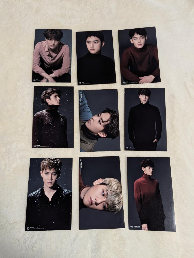 

[USED] EXO SING FOR YOU 4×6 Photo Set Photos