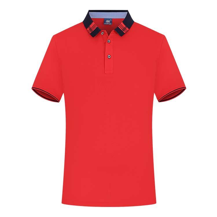 XBJSH ZW107 195G Cotton Lapel Polo Shirt Arrived Next Day