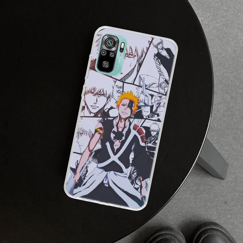 Ichigo Kenpachi Bleach Anime Phone Case Cover for Xiaomi Redmi Note 15 14 13 12 11 Pro Plus 14S 12S 11S 11T 11E 10S 10 Customize