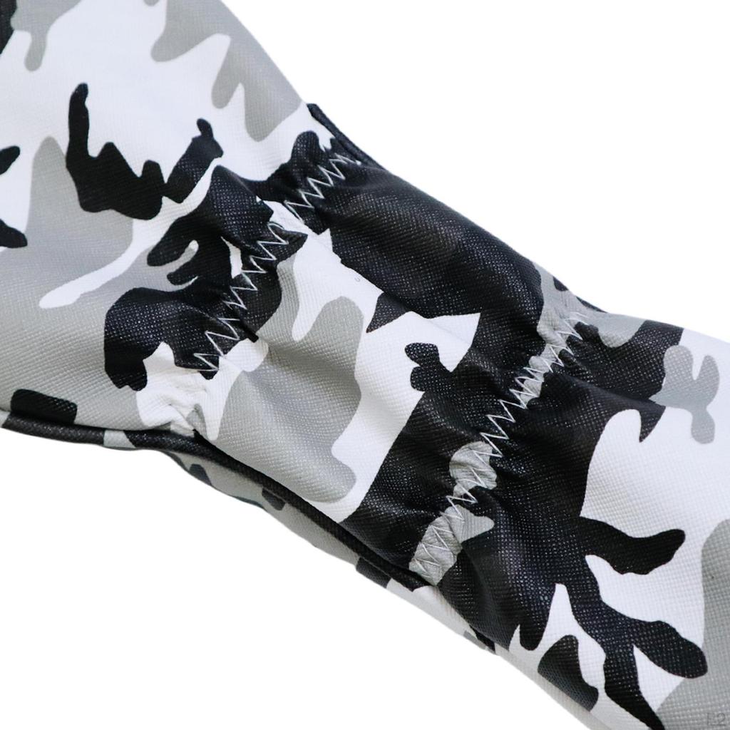 Head Cover Golf Club Leather covers for Fits Driver Wood Hybrid