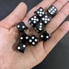 50Pcspack High Quality New 12Mm Acrylic Transparent D6 Point Dice #12 Round Corner Boutique Dice