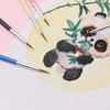 50Pieces Multipurpose Painting Brushes Set for Artists Students Detail Work Smooth Strokes Professional Art Brushes
