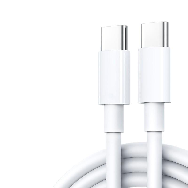 PD60W Super Flash Charge Dual Type-C Cable for Apple, Huawei, Honor, Samsung, iPad, Xiaomi.