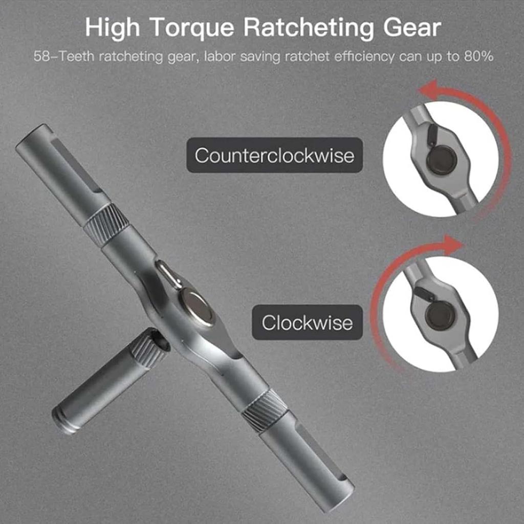 24 in 1 Magnetic Screwdriver Set DIY Ratchet Screwdriver Set Removable Precision Screwdriver kit Magnetic DIY Precision Tool kit