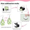 Earrings Sets with Tassels Earring Hooks Pliers for DIY Craft Jewelry Making