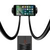 Universal 360 Degree Neckband Phone Holder Rotation Flexible Stand Strap Bracket
