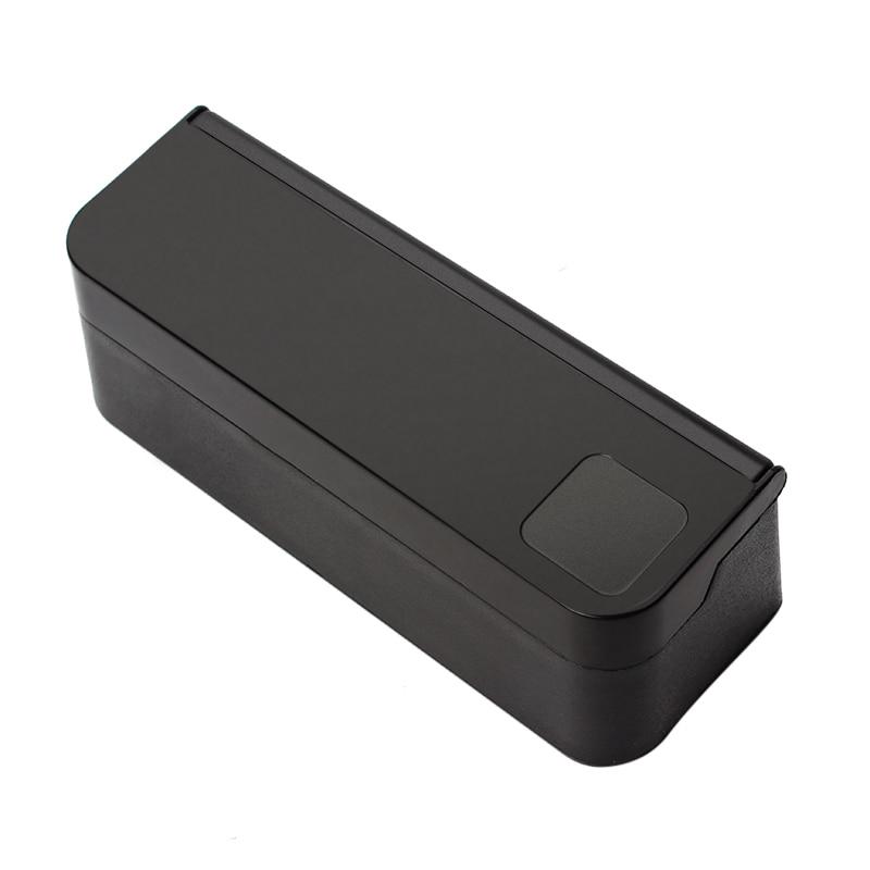 Black Plastic Car Orginazer Universal Coin Case Storage Box Holder Container Car Coin Holder