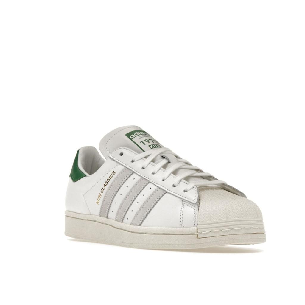 Adidas Kith X Superstar Classics Program Men Sneakers White Fairway Gold FY3517