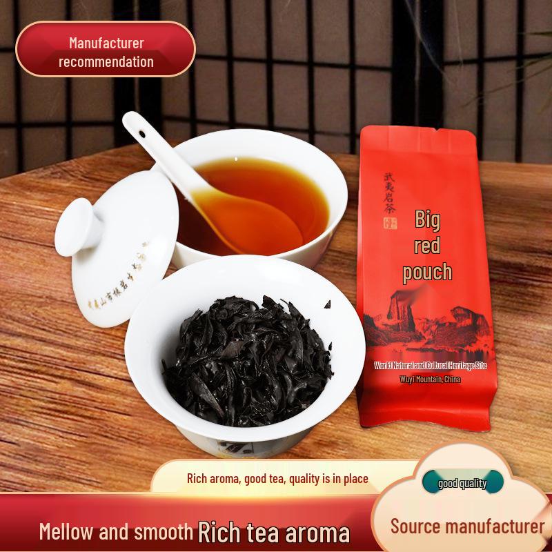 Материнское дерево Да Хун Пао Аромат Османтуса Утесный чай У И, Светлая обжарка Миньбэй Улун, Подарочная коробка 100g