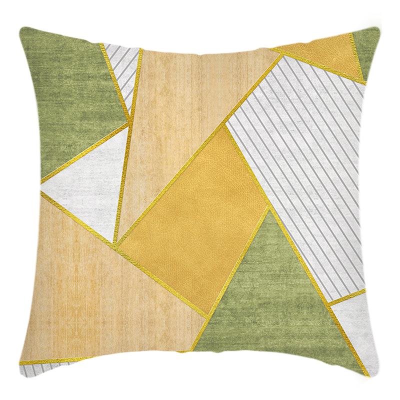 New Art Abstract Print Letter Print Pillowcase Home Sofa Cushion Cover