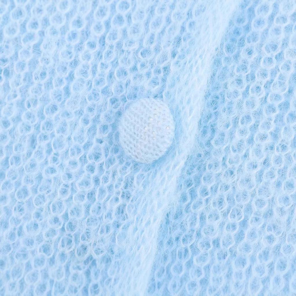 2025 Spring Women's European & American Floral Knit Cardigan - Fashionable, Simple, Versatile & Casual