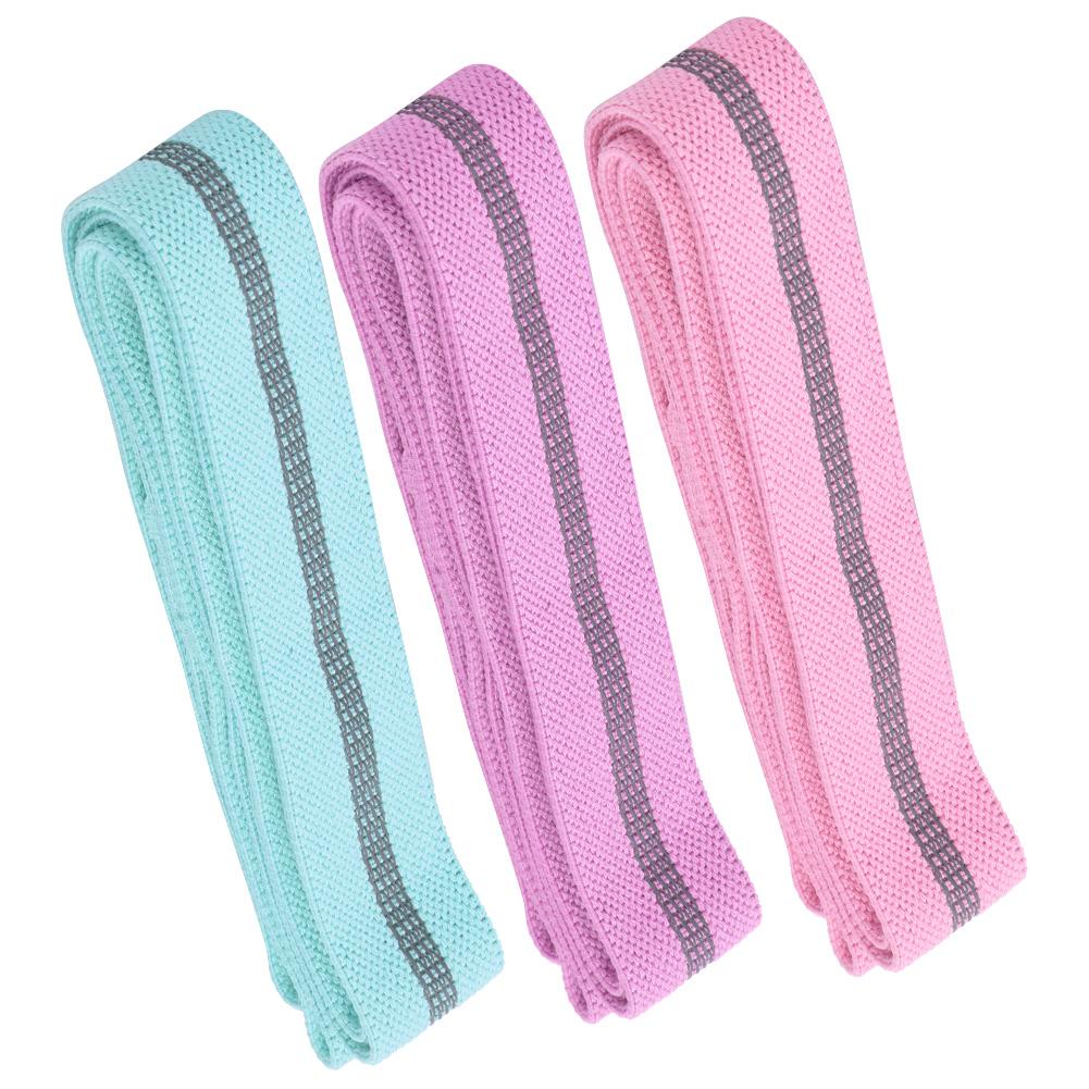 3PcsCelsiusSet Fitness Woman Pull Rope Pilates Stretch Belt Training Resistance Bands