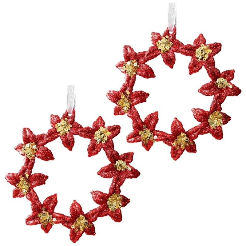 

Durable Christmas Hanging Decoration Vintaged Style Tree Ornament Pendant Safe For Kids And Pet