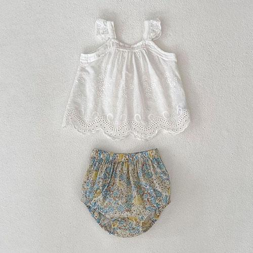 2025 New Summer 0-3Yrs Children Clothes Suit Sleeveless Solid Color Denim Vest+Shorts Newborn Baby Girls Clothing Set
