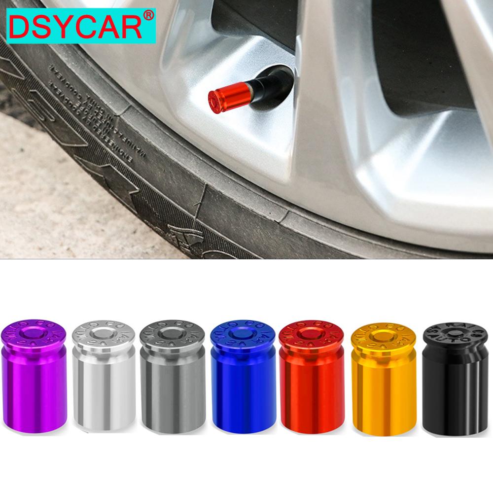ASQ1 4PCS Tire Valve Stem Caps for Car Tires Universal Stem Covers for Car Leak Proof Stem Cover for SUV Truck Bicycle Motorcycles