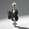2Pcs Metal and Plastic 17.4mm Ball Heads with Lock Knob Ensuring Secure Angle Fixation in Video Recording Accessories