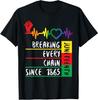 Juneteenth Breaking Every Chain Since 1865 Men Women Kids T-Shirt