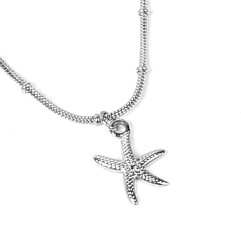 

S SY starfish ocean chain necklace M