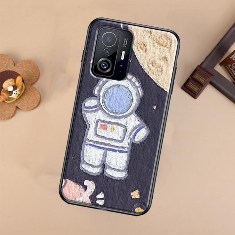 Kawaii Bears Rabbit Oil Painting Case For Xiaomi 14T 11T 12T 13T Pro 13 14 Ultra POCO X7 Pro X3 X5 F3 F5 F6 M6 X6 Pro Cover