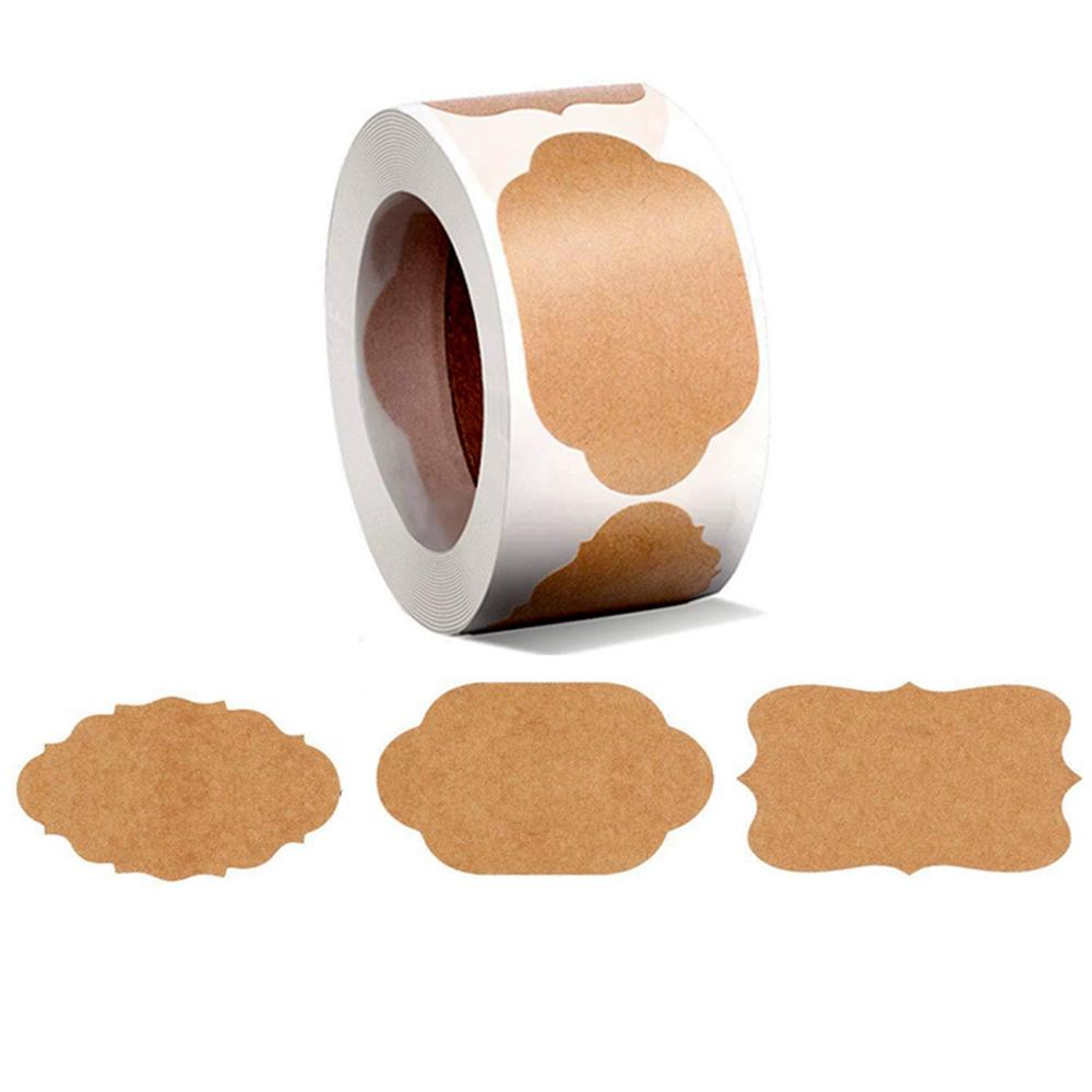 DIY Kitchen Jar Bottle Jam Gifts Box Decor Stickers Spice Labels Tags