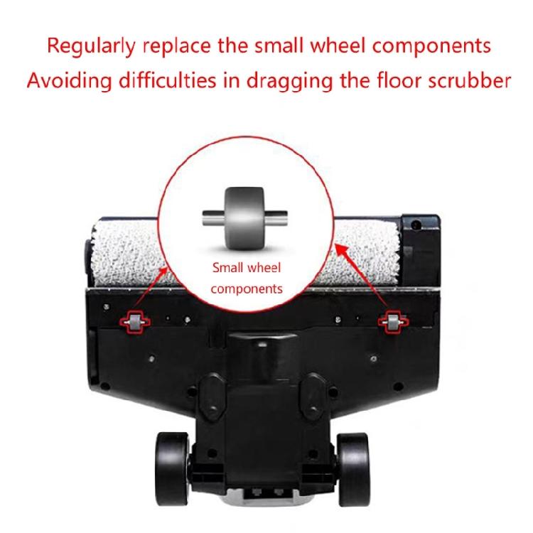 2Pieces Convenient Replacement Wheel Drive Wheel Modules Vacuum Cleaner Wheel