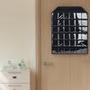 Wall Mounted Badge Organizers Bag Space Saving Display and Protective for Collectibles Sturdy Felt Materials Use