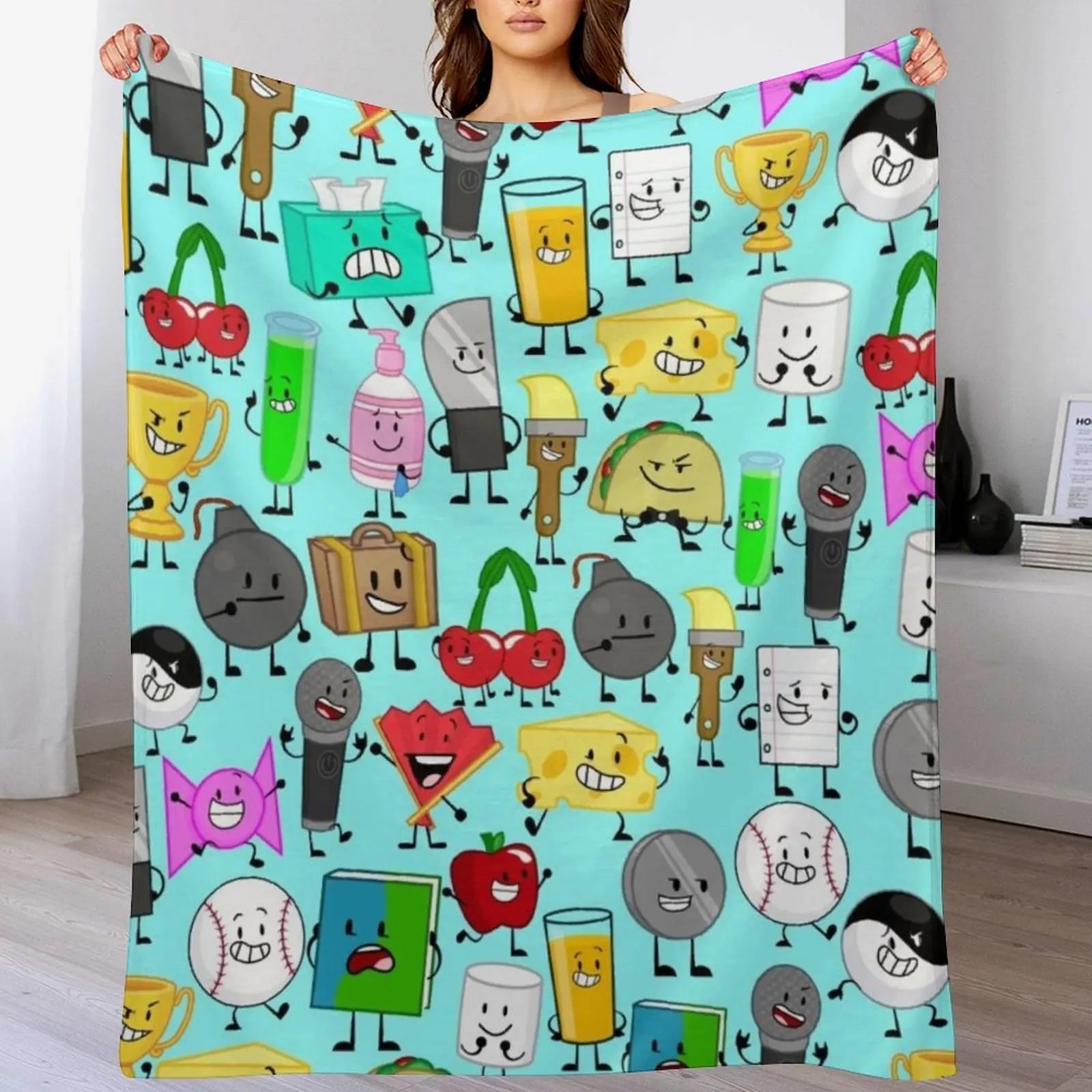 

inanimate insanity Throw Blanket Soft Breathable Blanket for Night Sleeping 102x76cm(40x30in)