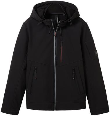 Demi-season Jacket Tom Tailor Softshell-Jacke (1037330) Softshell Jacket (1037330) Black
