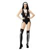Sexy lingerie babes nun costume nightclub wind halloween costume