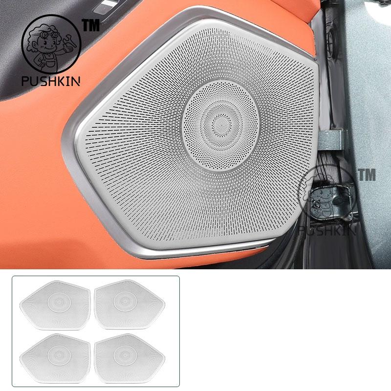 For BYD Sealion 8 Tang L 2025 2026 Car Interior Audio Speaker Horn Cover Trim Door Loudspeaker Cover Trim Accessories