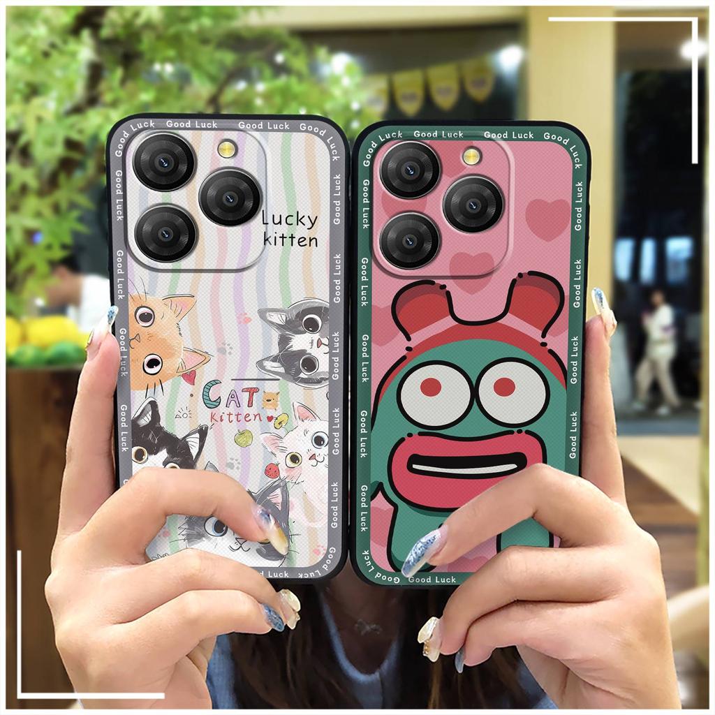 Full Wrap Silicone Phone Case For Blackview Shark9 5G Fashion Design Cartoon Dirt-resistant Anti-dust Durable Soft Case