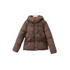 Small short hooded cotton-padded women's winter new loose large size age-reducing thickened warm jacket