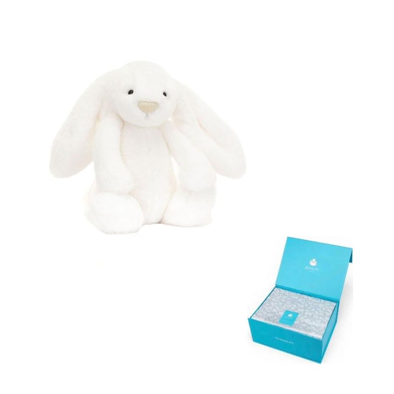 JELLYCAT Shy Series Luna Bonnie Rabbit Doll Plush Doll Sitting Height 31cm High