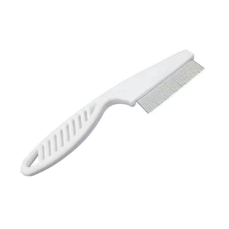 Pet Flea Removal Comb: Stainless Steel Dense Tooth Brush for Cats and Dogs