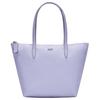 LACOSTE PVC Tote Bag, Shopping Bag, Shoulder Bag Medium Women's Light Purple NF2037PM-R47