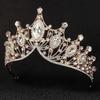 Crystal Crown Headband Vintage Hair Ornaments Headwear Zircon Tiara