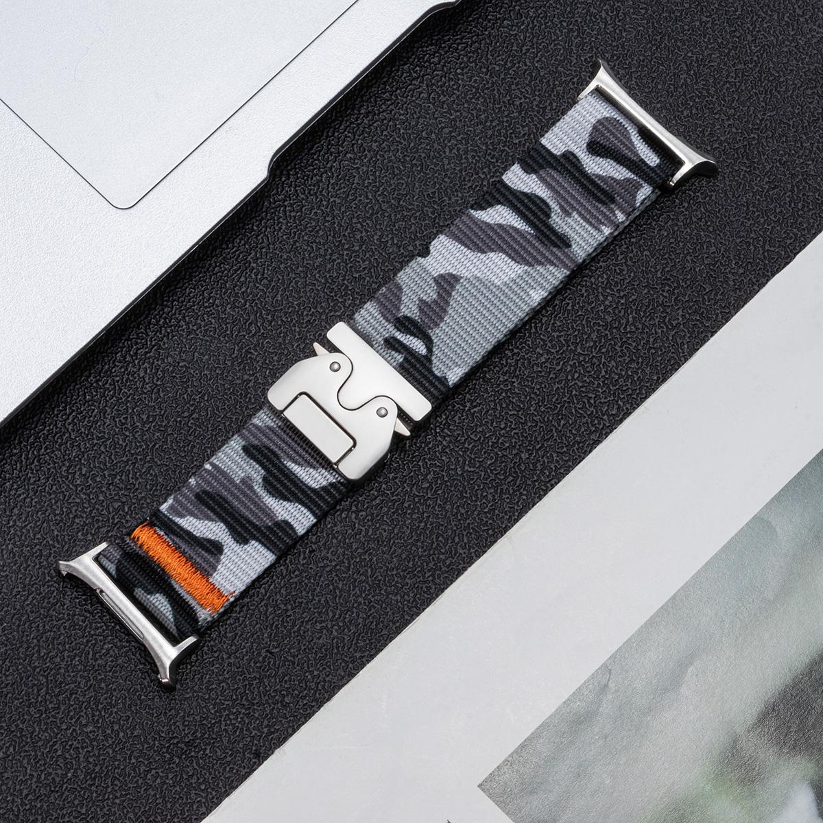 

Спортивний нейлоновий ремінець для Samsung Galaxy Watch Ultra 47 мм, камуфляжний, водостійкий, чоловічий, браслет, ремінець для Galaxy Watch Ultra Galaxy Ultra 47MM