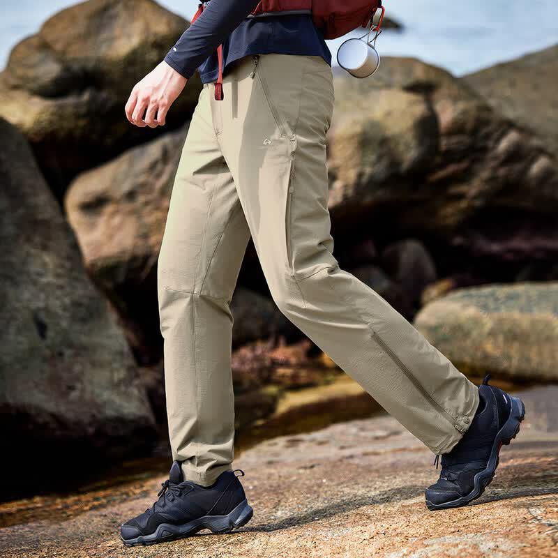 TuoLuzhe Men's Outdoor Windproof Hiking Pants