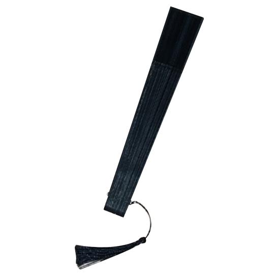 Praktyczna cienka dekoracja Czarny składany wachlarz w stylu chińskim Taniec z dostawą do tańca