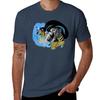 Falling Waters TShirt Art Pattern Printed Casual Top