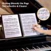 Inch A4 Sheet Music Binder 40/60 Pages Letter Size Music Storage Folder Waterproof Sheet Music Organizer for Musicians Students