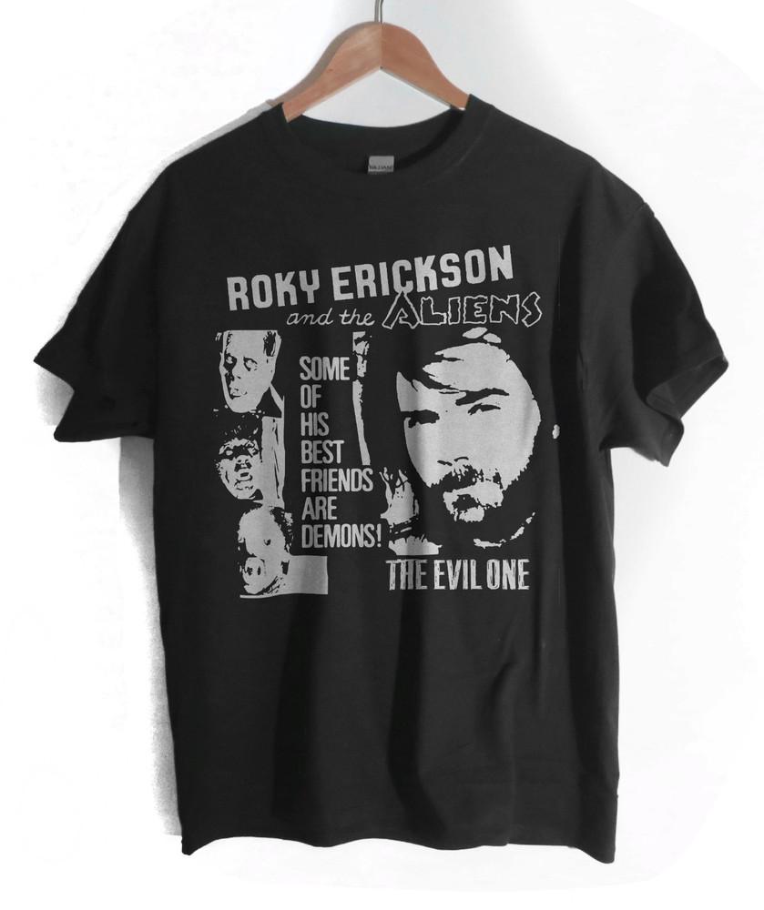 Roky Erickson T shirt   13th floor elevators band Unisex T-Shirt XL