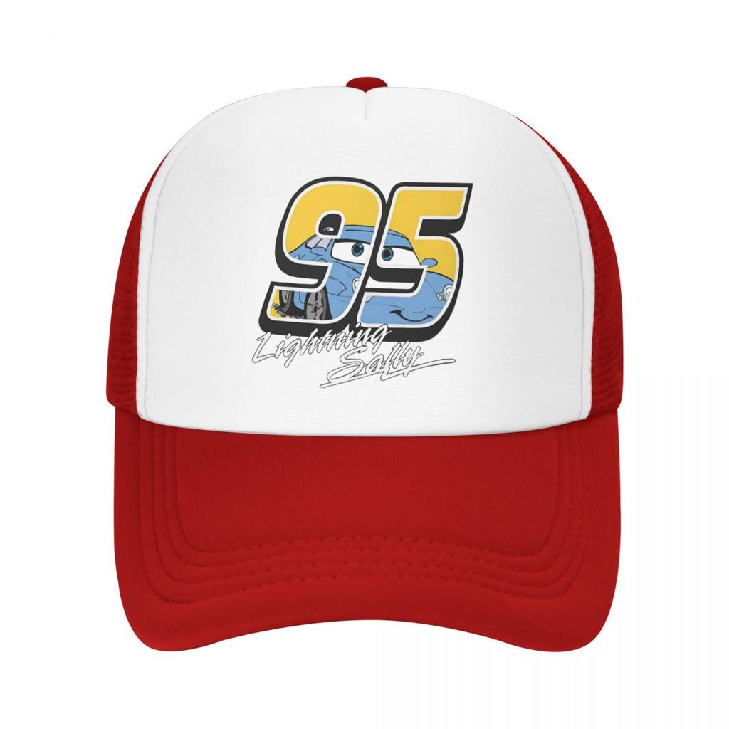 Lightning Sally Snd McQueen Accessories Mesh Trucker Hat Unisex Cooling Mesh-back Snapback Cap Vintage Adjustbale