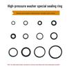 High-Pressure Car Wash Pump Nozzle Seal Ring - Rubber Water Seal for 380/55/58 Types