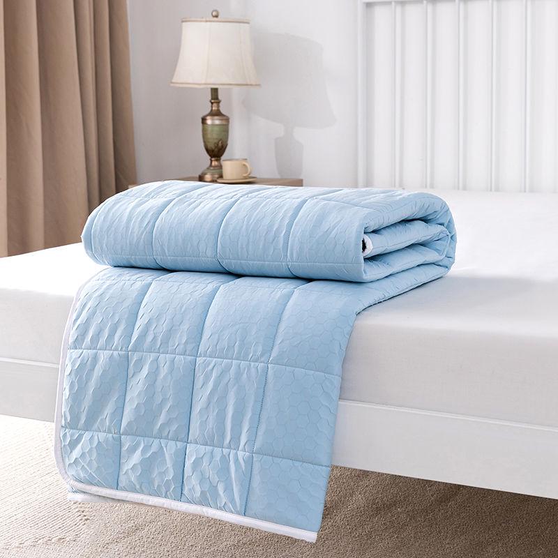 Silk Enjoy PCM Temperature-Controlled Double-Sided Mattress Topper, Machine Washable, 4 Seasons Use, Student Dorm Pad.