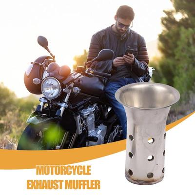 דוד מפלט משתיק קול מפלט אופנוע משתיק קול צינור מפלט מדויק מנטרל רעש סאונד