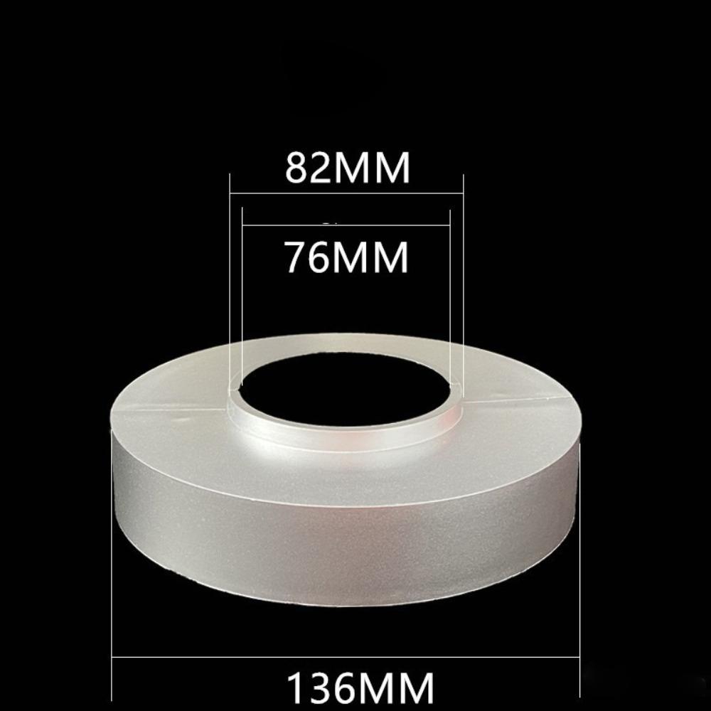

Plating Drain Pipe Cover ABS Tube Accessories Useful Faucet Decor Kitchen silver 75mm