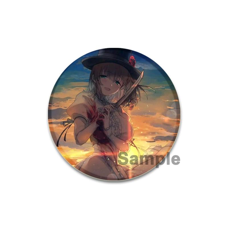 Anime Game Nu: Fate/Grand Order Brooch Pin Cartoon Figure Fujimaru Ritsuka Altria Caster Badge Button Pin Souvenir Toy Fans Gift