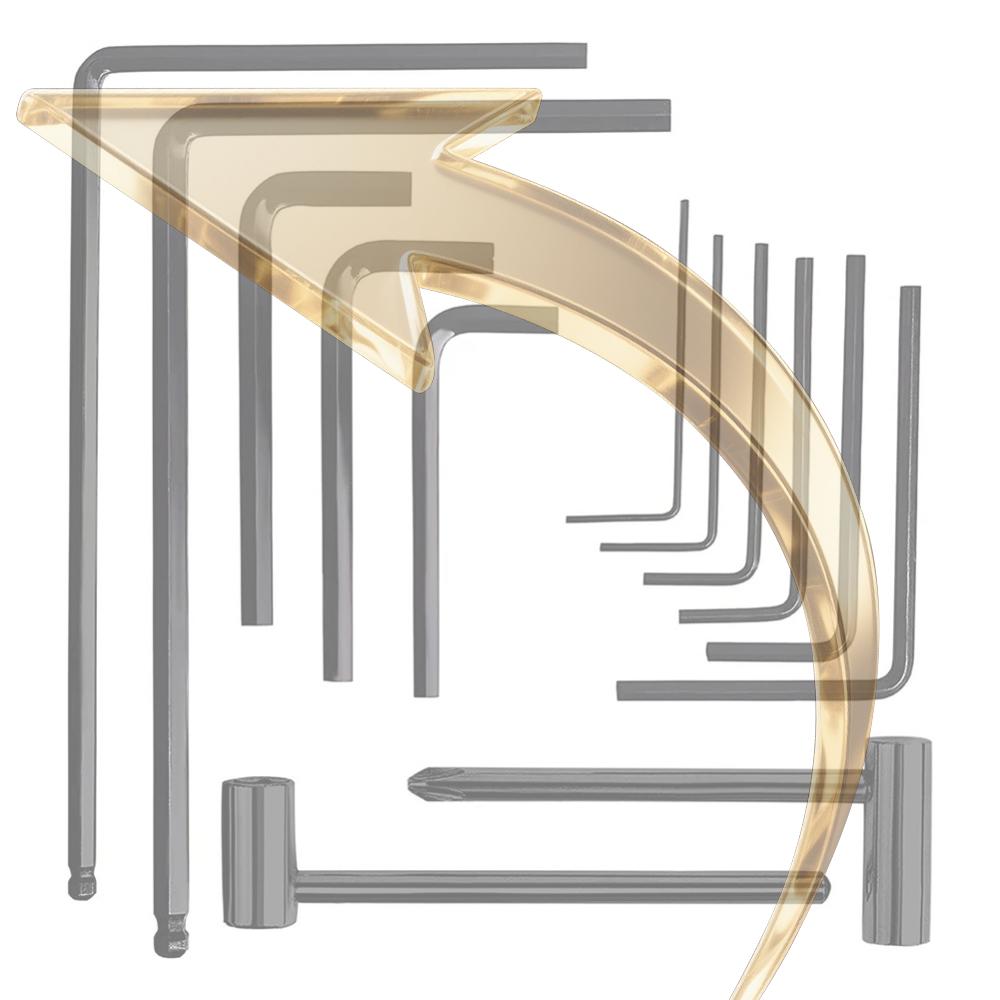 13pcs/Set Guitar Wrenches Professional Guitar Inner Hexagon Wrench Set Guitar Neck Truss Rod Adjustment Accessories China Mainland
