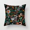 Beautiful Flower Series Throw Pillow Gift Home Office Decoration Throw Pillow Bedroom Sofa Car Cushion Cover